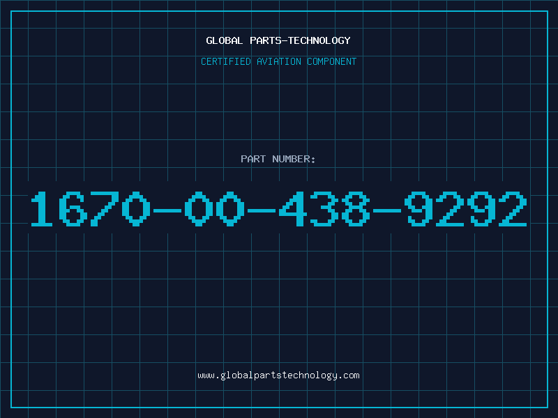 Aviation Part 1670-00-438-9292