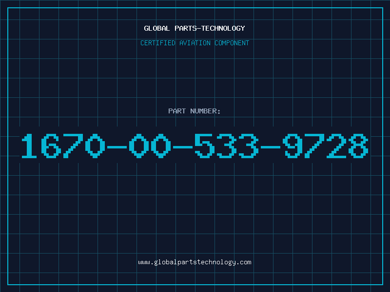Aviation Part 1670-00-533-9728