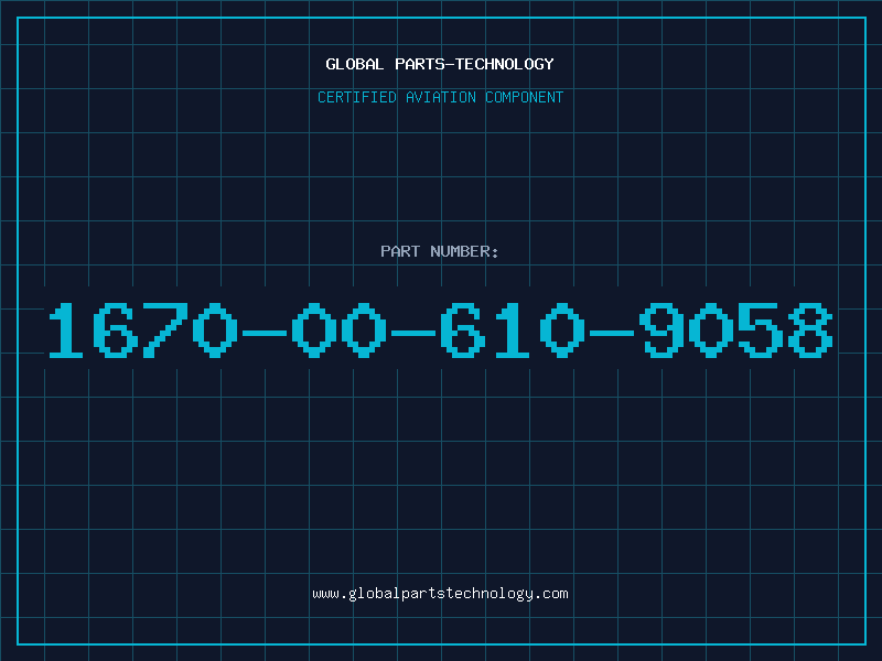 Aviation Part 1670-00-610-9058