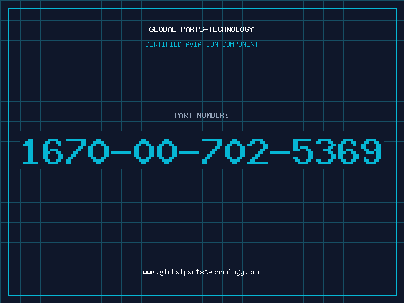 Aviation Part 1670-00-702-5369