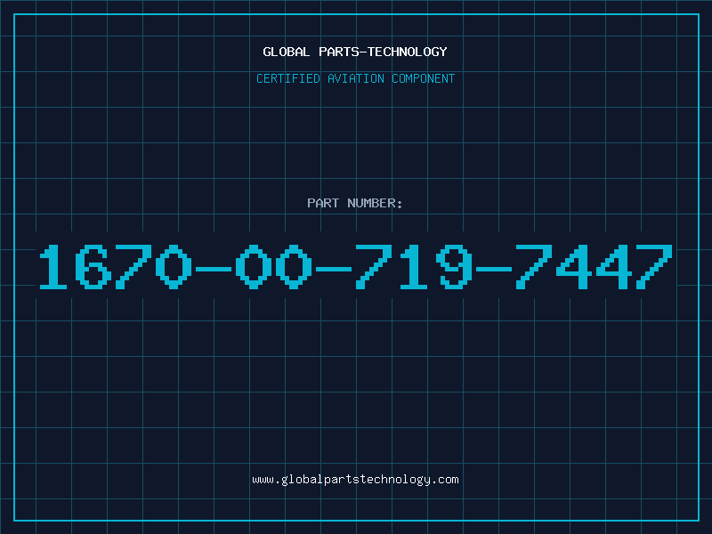 Aviation Part 1670-00-719-7447