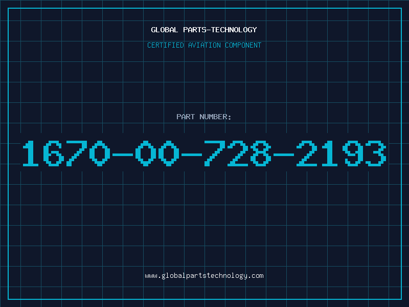 Aviation Part 1670-00-728-2193
