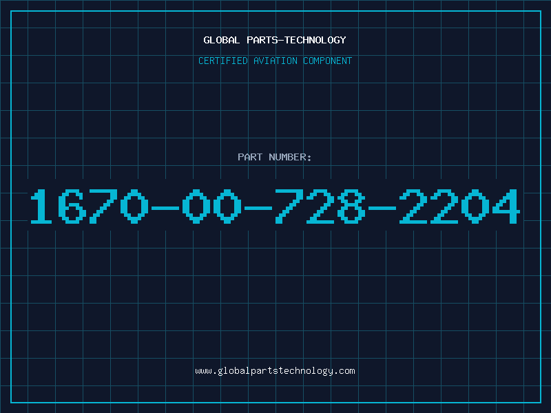 Aviation Part 1670-00-728-2204