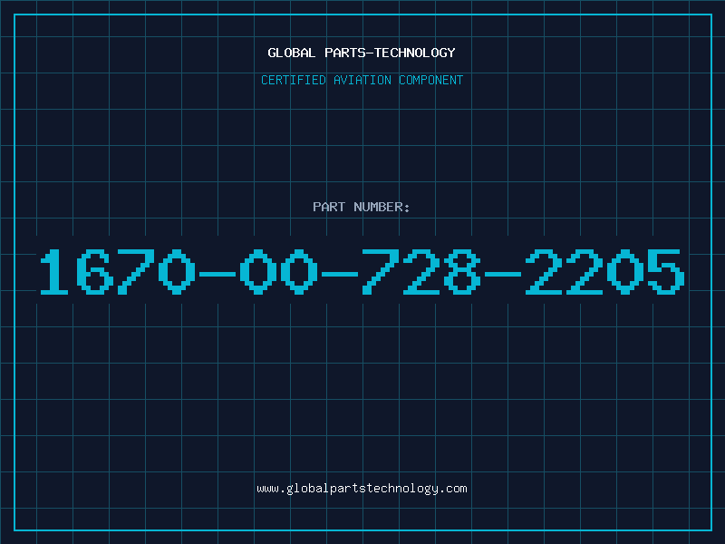 Aviation Part 1670-00-728-2205