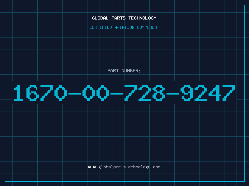 Aviation Part 1670-00-728-9247
