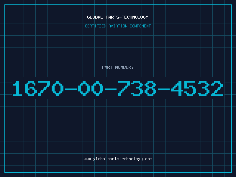 Aviation Part 1670-00-738-4532