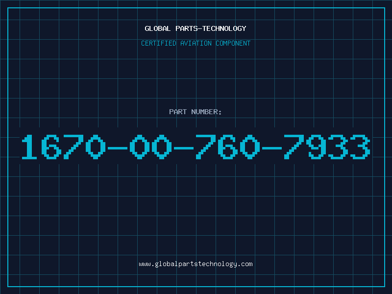Aviation Part 1670-00-760-7933