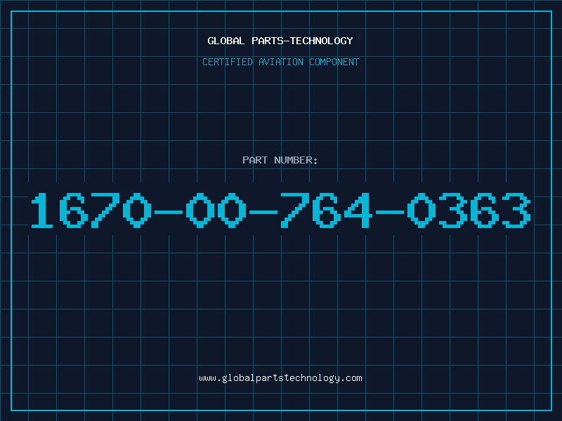Aviation Part 1670-00-764-0363