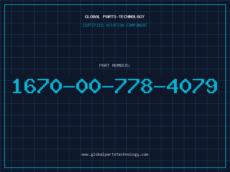 Aviation Part 1670-00-778-4079