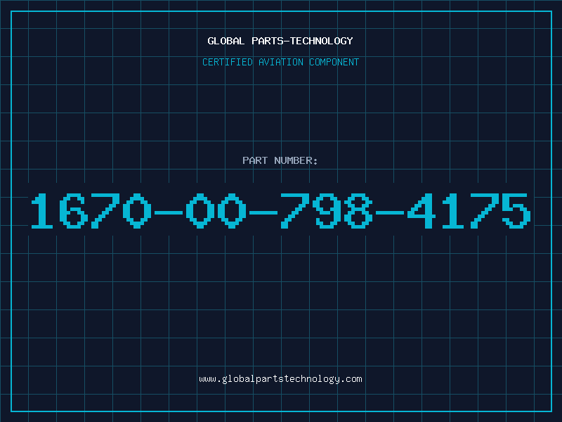 Aviation Part 1670-00-798-4175