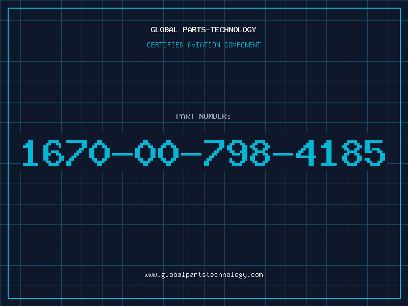 Aviation Part 1670-00-798-4185