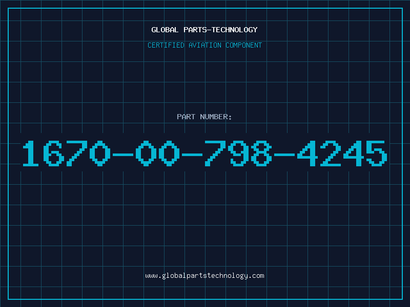 Aviation Part 1670-00-798-4245