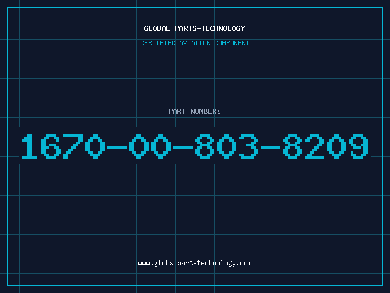 Aviation Part 1670-00-803-8209