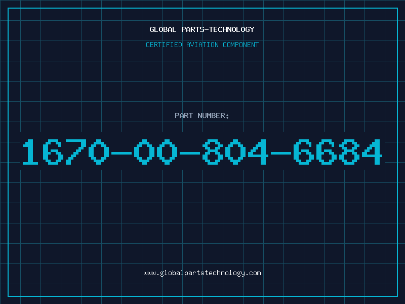 Aviation Part 1670-00-804-6684