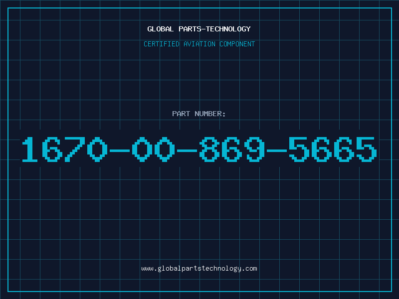 Aviation Part 1670-00-869-5665