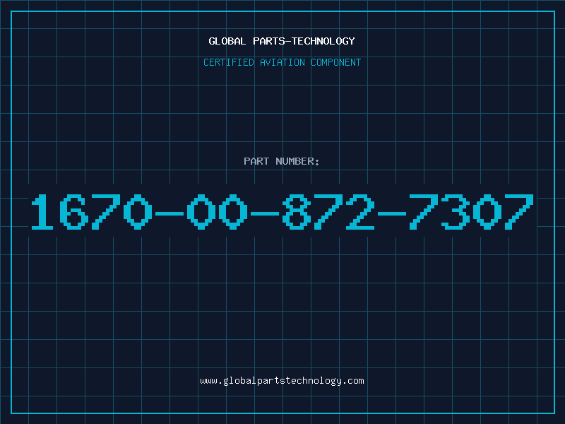 Aviation Part 1670-00-872-7307