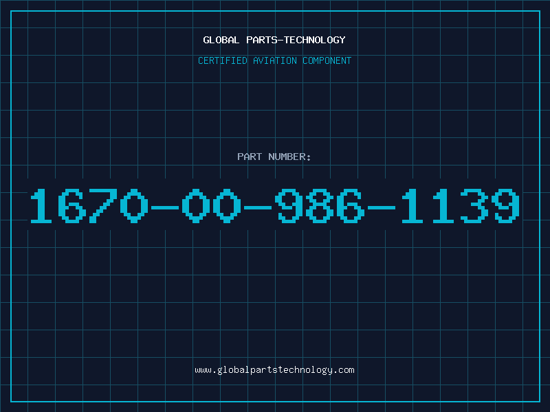 Aviation Part 1670-00-986-1139