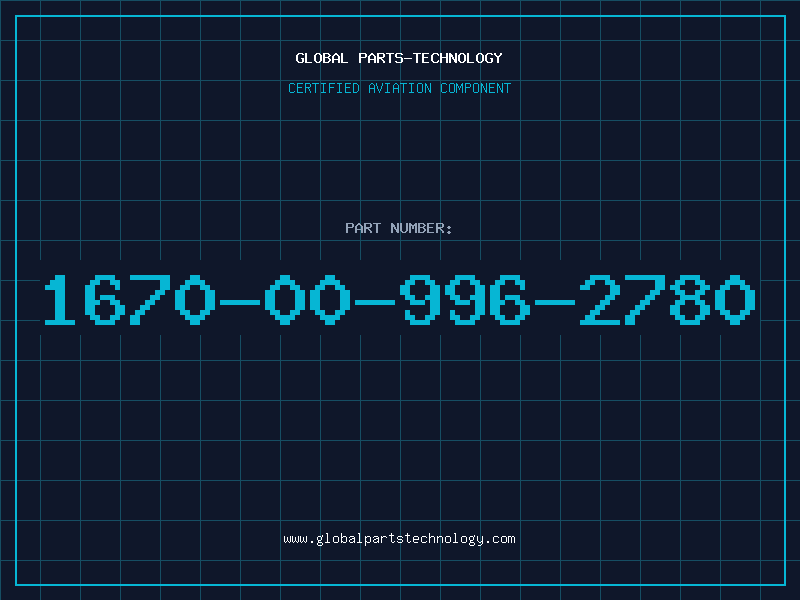 Aviation Part 1670-00-996-2780