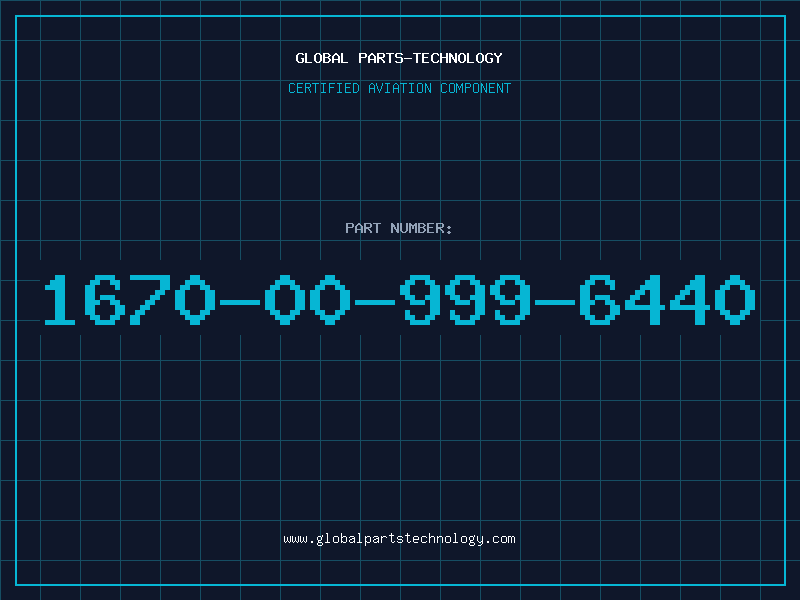 Aviation Part 1670-00-999-6440