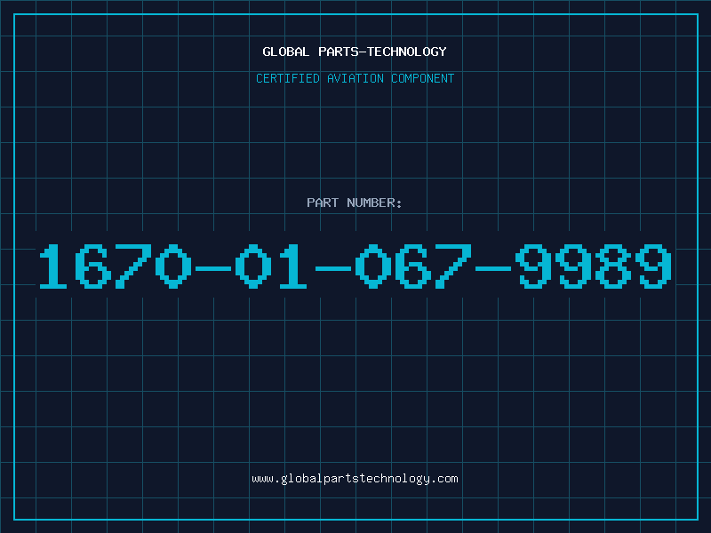 Aviation Part 1670-01-067-9989