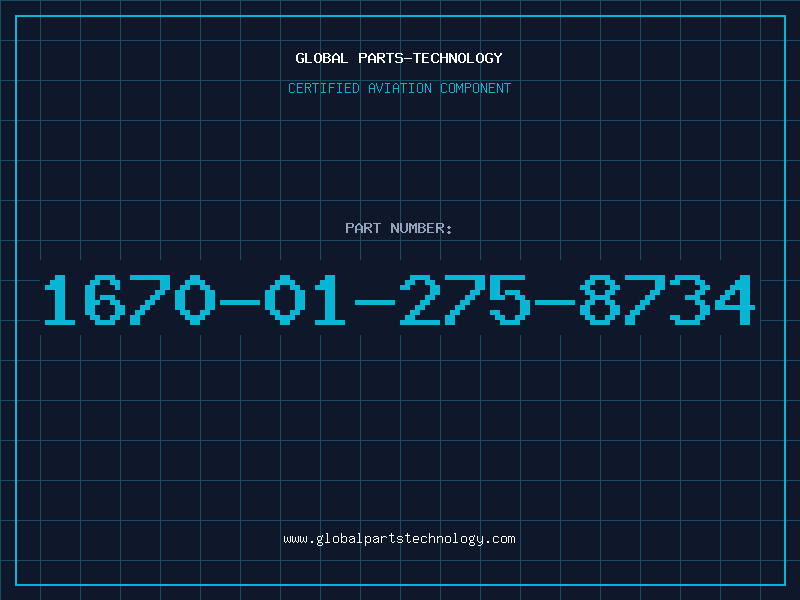 Aviation Part 1670-01-275-8734
