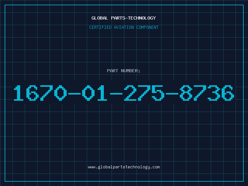 Aviation Part 1670-01-275-8736