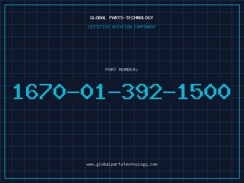 Aviation Part 1670-01-392-1500