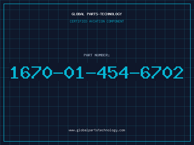 Aviation Part 1670-01-454-6702