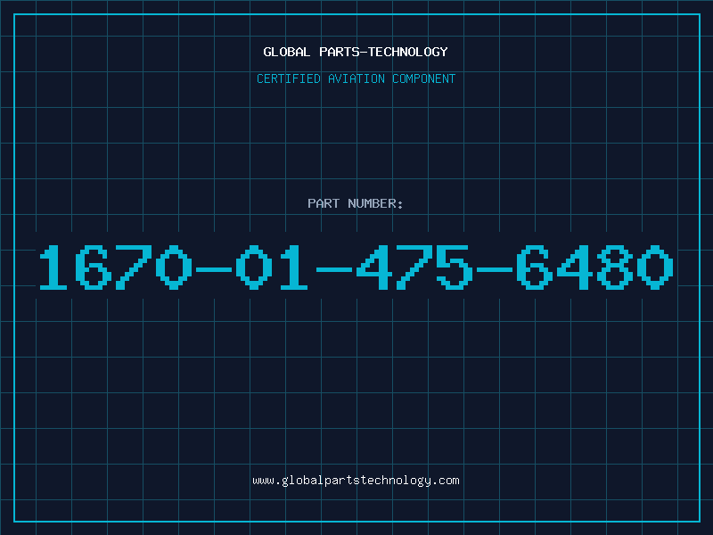 Aviation Part 1670-01-475-6480