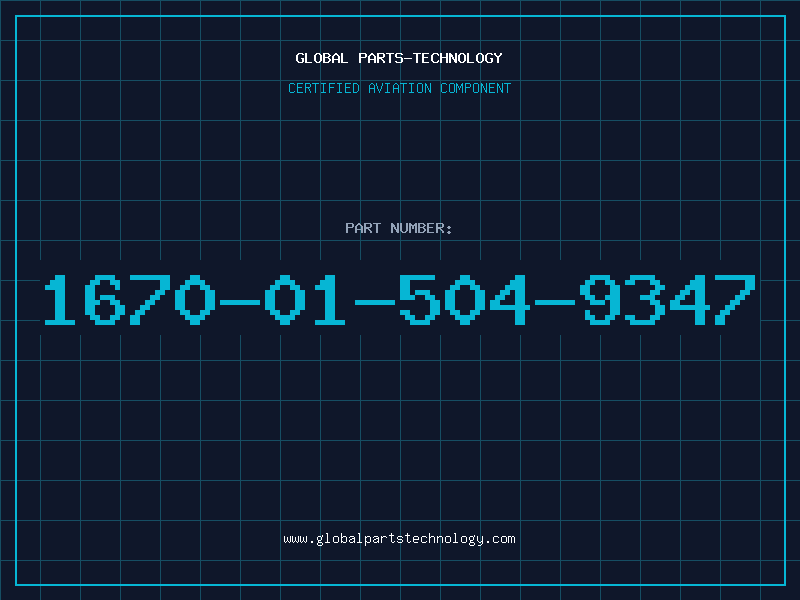 Aviation Part 1670-01-504-9347