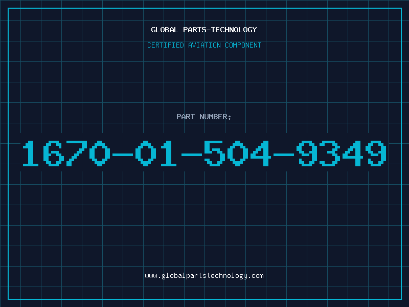 Aviation Part 1670-01-504-9349