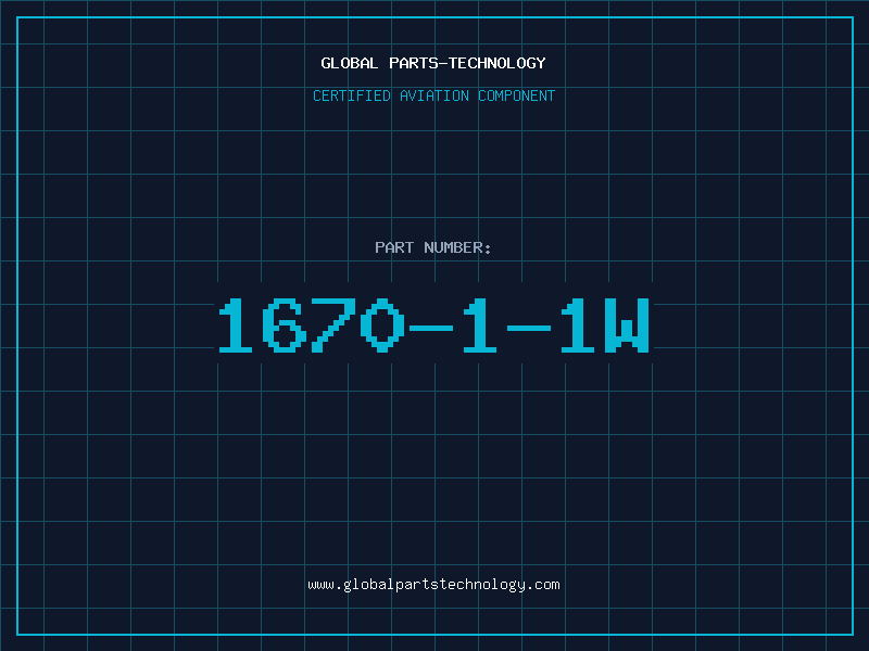 Aviation Part 1670-1-1W
