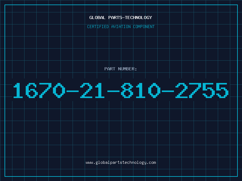 Aviation Part 1670-21-810-2755