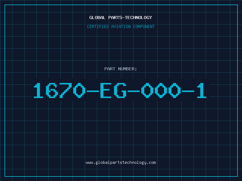 Aviation Part 1670-EG-000-1