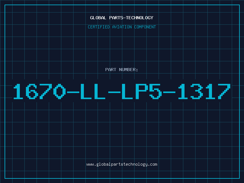 Aviation Part 1670-LL-LP5-1317
