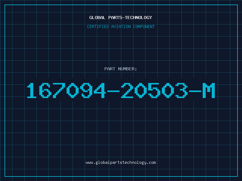 Aviation Part 167094-20503-M