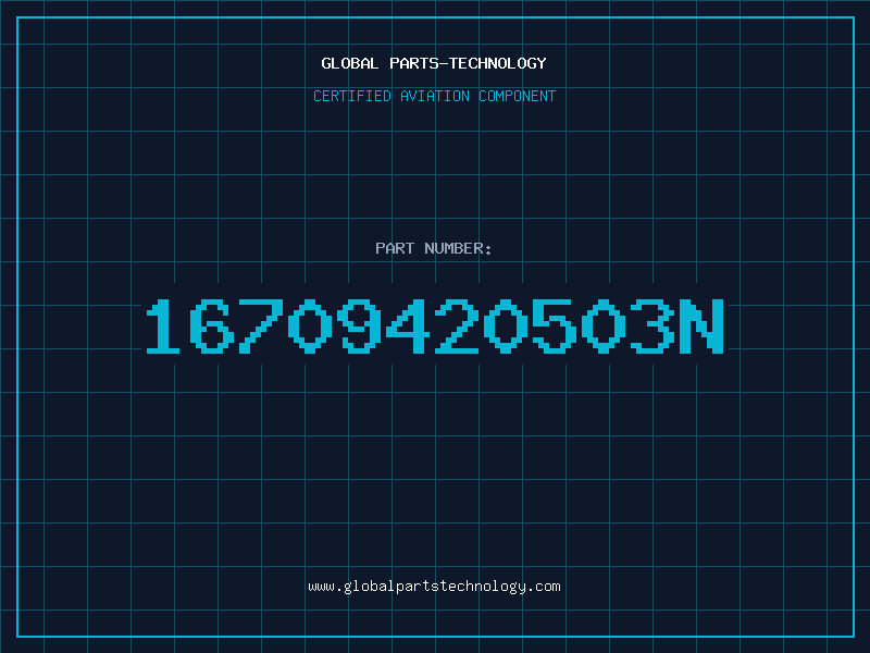Aviation Part 16709420503N
