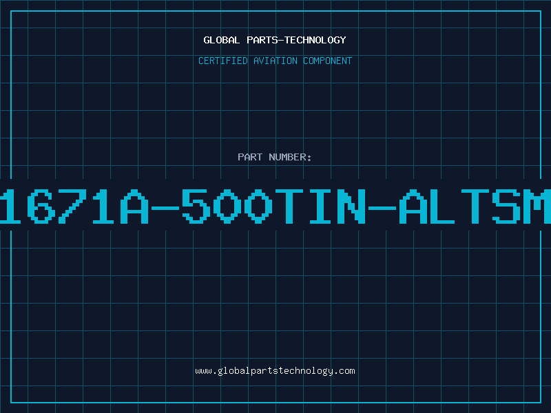Aviation Part 1671A-500TIN-ALTSM