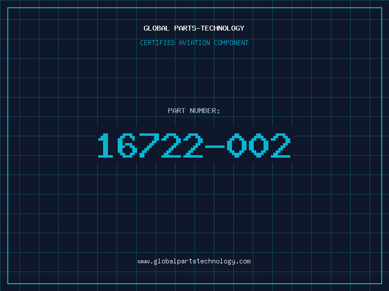 Aviation Part 16722-002