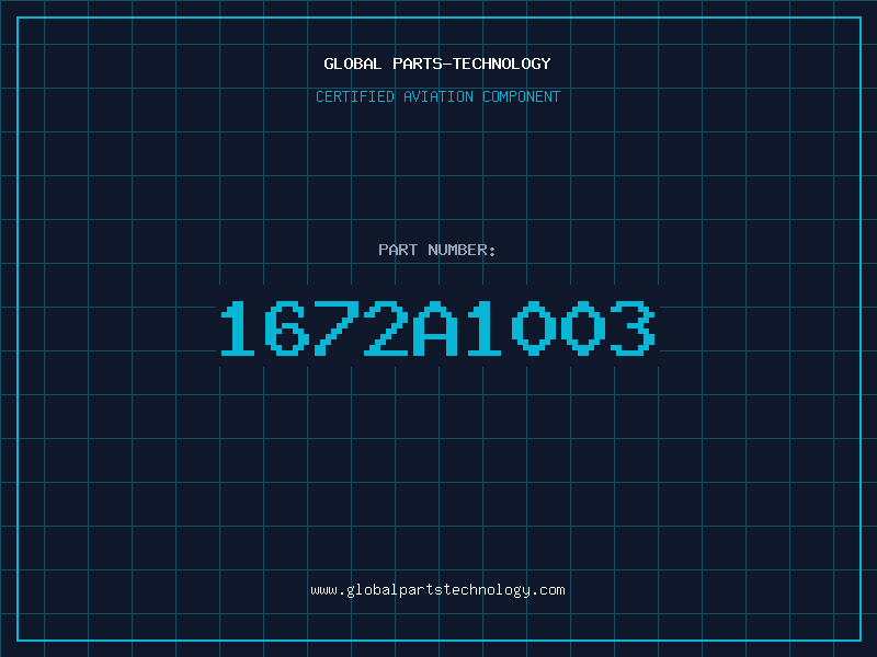 Aviation Part 1672A1003