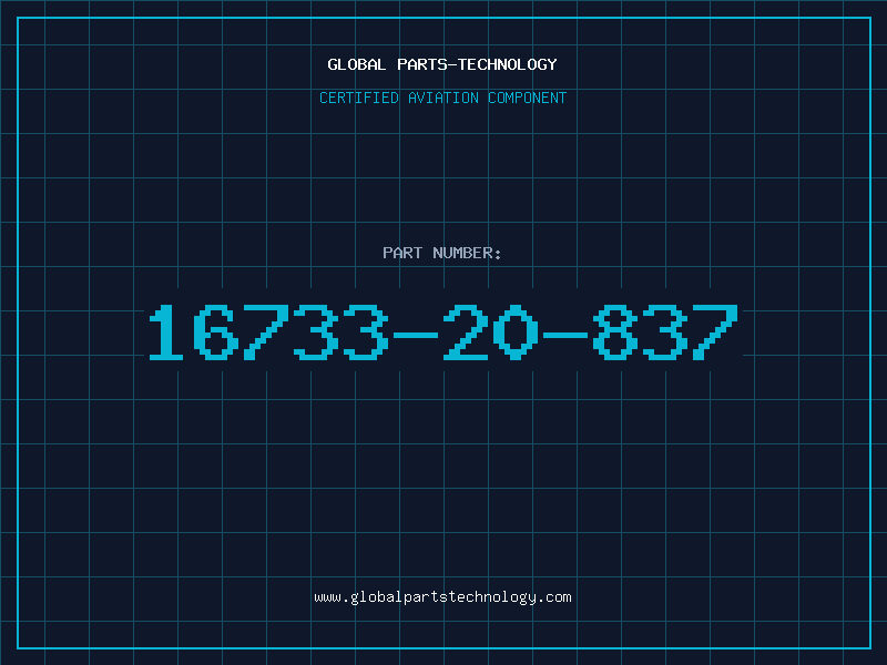 Aviation Part 16733-20-837