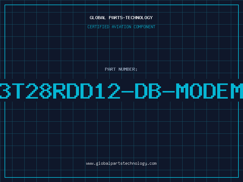 Aviation Part 1673T28RDD12-DB-ModemDSP
