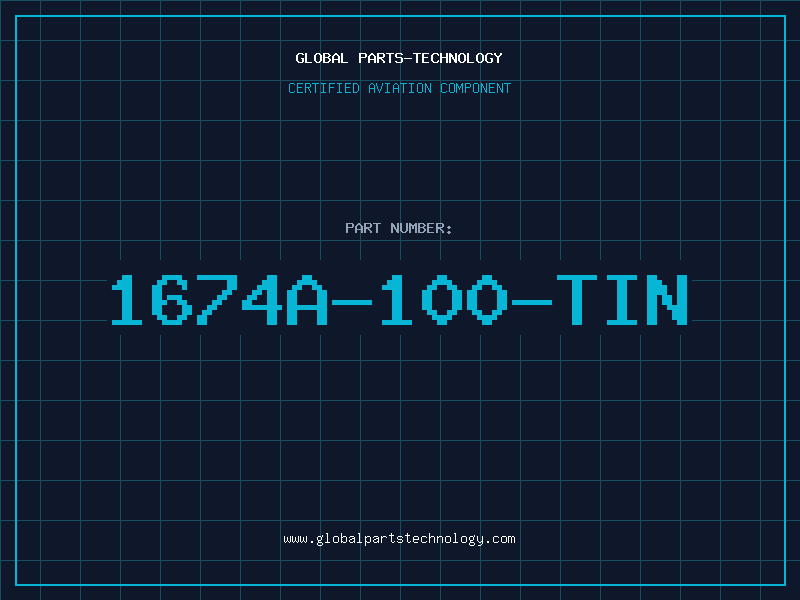 Aviation Part 1674A-100-TIN