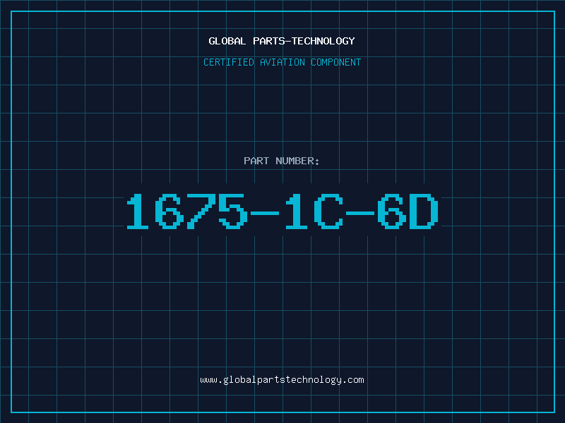 Aviation Part 1675-1C-6D
