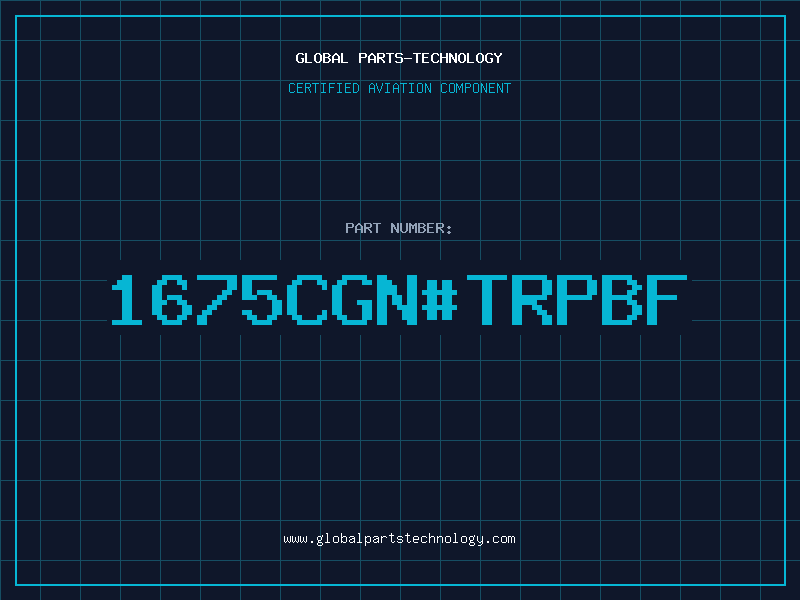 Aviation Part 1675CGNTRPBF