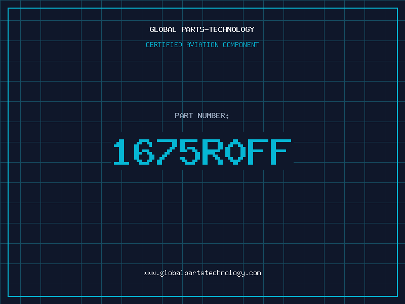 Aviation Part 1675R0FF