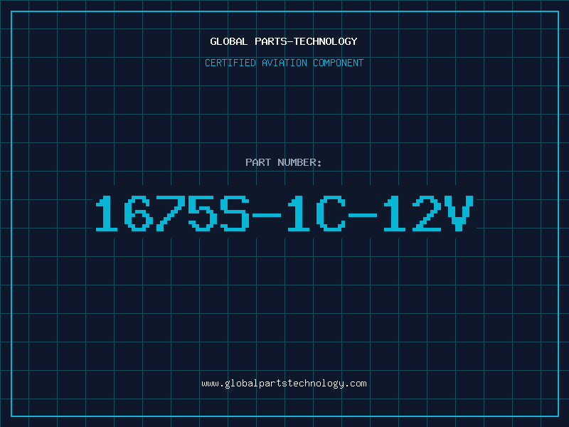 Aviation Part 1675S-1C-12V