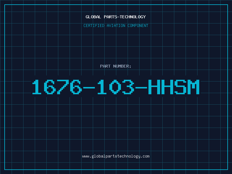 Aviation Part 1676-103-HHSM