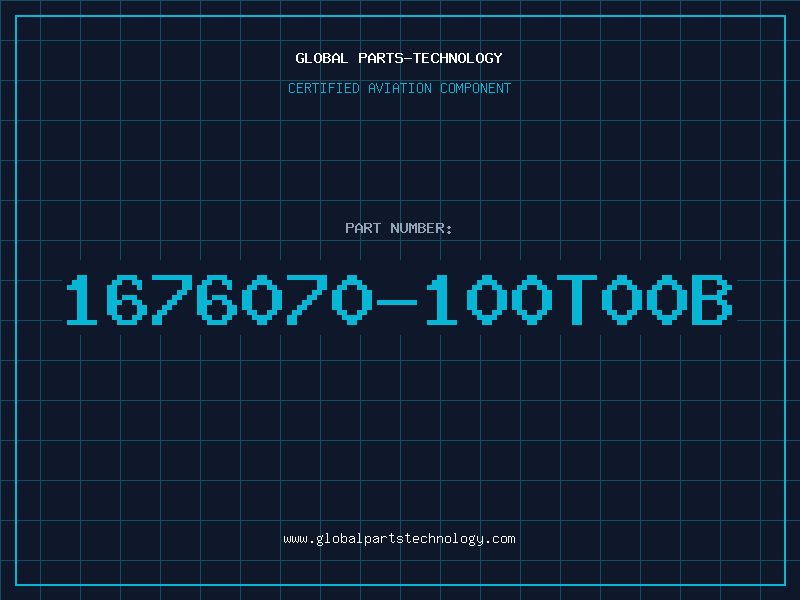 Aviation Part 1676070-100T00B