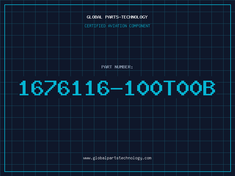 Aviation Part 1676116-100T00B